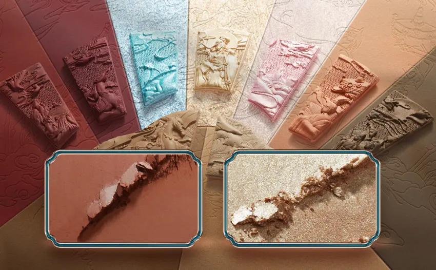 FLORASIS Floral Engraving Odey Makeup Palette (The First Sight) - matte palette