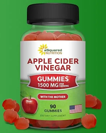 Saffron Gummies - Saffron Extract Supplement - Pure Gummy Supplements Alternative to Capsules  Pills  Powder & Tea - Apple Cider Vinegar Gummies with the mother 1500mg 1000mg 90 120 60 30