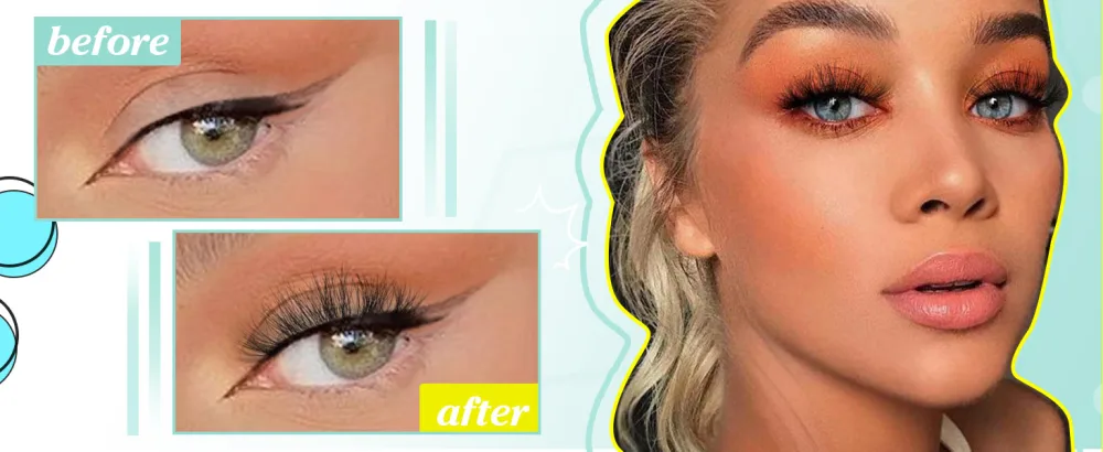 Lash Clusters Eyelash Wispy Lashes Mink Cluster Individual Eyelashes Extension Fluffy Natural Look False Eyelashes 6D DIY Eye Lashes by EYDEVRO (60 Clusters 14-18mm) - Cluster Lashes Fluffy Mink Wispy eyelashes