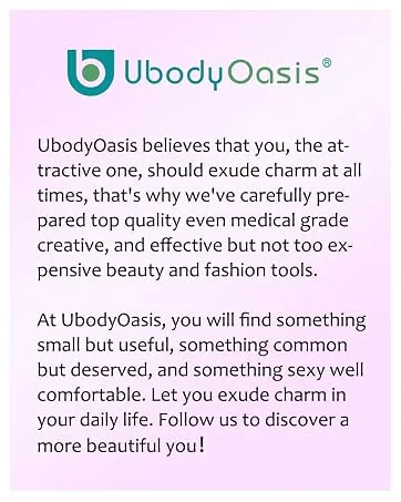 UbodyOasis 2-in-1 Face Massager Roller with 3D Roller Technology for Face and Body Wrinkle & Anti-Aging - Pinkpurple - Brand Story