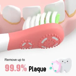 COSLUS Only Kids Sonic Rechargeable Electric Toothbrush Light Pink - product information 5