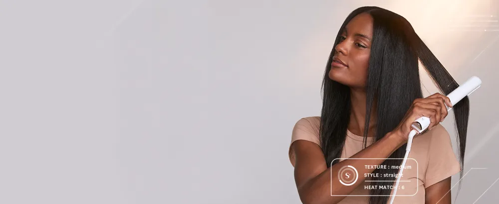T3 SinglePass StyleMax Professional 1 Ceramic Flat Iron with Custom Heat Automation  9 Heat Settings  Longer Ceramic Plates  For Straightening  Waving  Curling & Styling - T3 StyleMax Technology. Automated heat, customized to your hair and styling goals.