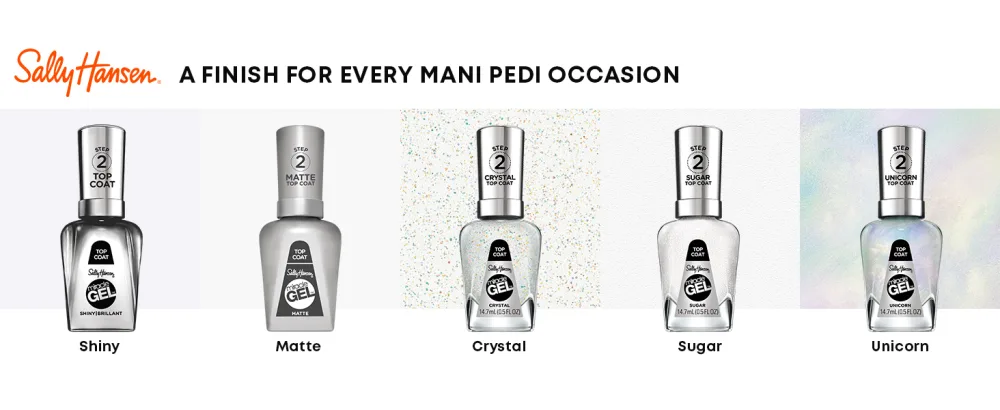 Sally Hansen Miracle Gel  Keith Haring Collection - Nail Polish - Sketched in Stone - 0.5 fl oz - A Finish for Every Mani Pedi Occasion