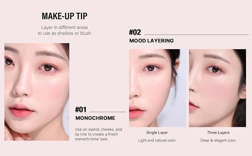 Too Cool for School - Artclass Frottage Pencil  Eye Shadow  Blusher  Soft & Natural Blending  K Beauty 10 Classy Fig - Frottage 5