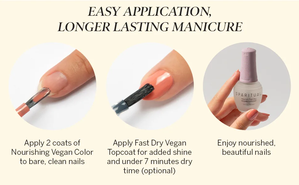 SpaRitual Nail Polish 'Return to Play' Spring 2023 Collection | Pastel Nail Colors (Little Wonders) - fast dry nail polish