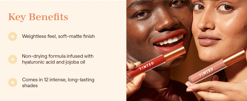 Live Tinted Huelip Liquid Lip Cr me: Hydrating Liquid Lip Color with a Soft-Matte Finish  0.09 fl oz / 2.8 mL Persistent - Huelip