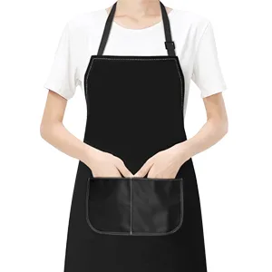 PXTIDY Nail Tech Apron With Pockets Nail Tech Gift Nail Salon Gift Nail Tech Supplies Waterproof Apron Adjustable - apron