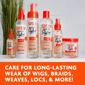 Cantu Protective Styles by Angela | Set & Refresh Foam | 8 fl oz - Cantu Protective Styles
