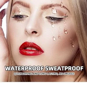 AVIERLL 2color Glitter Eyeliner Silver&Gold Eyeliner Stick Liquid Eyeshadow Waterproof Non-Smudge Quick Dry 0.11 Fl.Oz(SILVERY+GOLDE) 01_Silver+02_Gold - QUICK DRYING AND LONGLASTING,NO SMUDGE