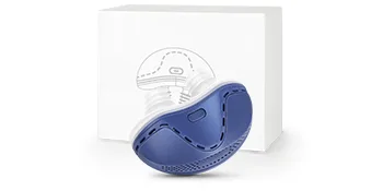 ROOHO Anti Snoring Device  Adjustable Wind Speed Snoring Solution  Stop Snoring Suitable for Men and Women  Electric Anti Snoring Devices Nasal Dilator Nose Vents Plugs Blue - stop snoring