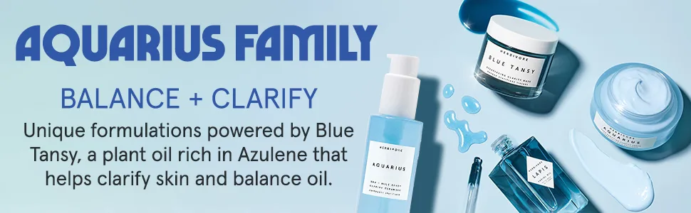 HERBIVORE Botanicals AQUARIUS BHA + Blue Tansy Clarity Cleanser - Herbivore