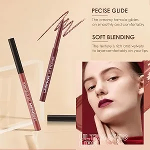 UCANBE 3PCS Liquid Lipstick + 3PCS Lip Liner Velvet Matte Liquid Lipstick Makeup Classic Waterproof Long Lasting Smooth Soft Reach Colors Full Lips Gloss For Women Gift (Set D 3pcs Liquid Liptick + 3pcs Lip Liner) Set D ... - lipstick + lipliner