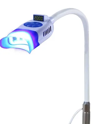 Mobile Dental Teeth Whitening Light Kit Professional Machine 36w 10 Led Teeth Whitening Lamp Stand  Portable Blue Light Cold Light Bleaching Accelerator Teeth Whitener Floor Standing Type-US Ship - Teeth whitener