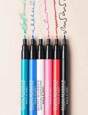 Nails.INC Bright White Mani Marker Nail Pen - mani markers