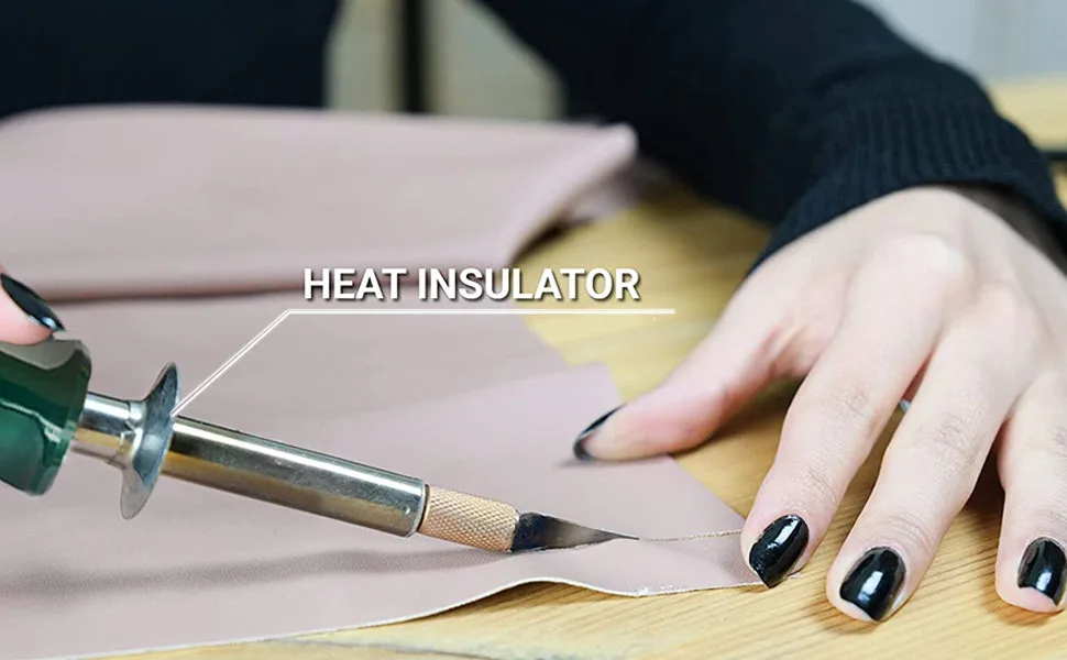 WINONS Hot Knife Cutting Tool  WHK0007 Hot Knife Plastic Cutter Tool also Effective as a Foam Board Cutter and Stencil Cutter  with Upgraded Blades and Retainers - Heat Insulator