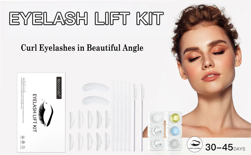 SHEEYOON Eyelash Lift Kit  Premium Lash Perm kit with Complete Tools  Natural Curly Long Lasting Eyelash Curling for Home & Salon - Curl eyelashes in beautiful angle
