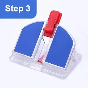 Mat Cutter 45 & 90 Degree Bevel Mat Board Cutter with 3 Replacement Blades Professional Beveled Cut tool for Art Picture Framing Foam board Card board (Blue + 3 Replacement Blades) - product information 9