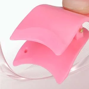 Miuffue Eyelash Applicator Tool 35mm Width Lash Applicator Clip  1PCS Eyelash Tweezers for False Lashes  Pink - easy to apply lashes