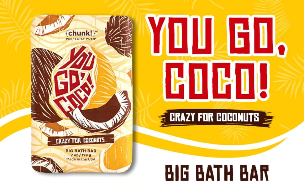 Perfectly Posh You Go Coco Big Bath Bar - product information 4