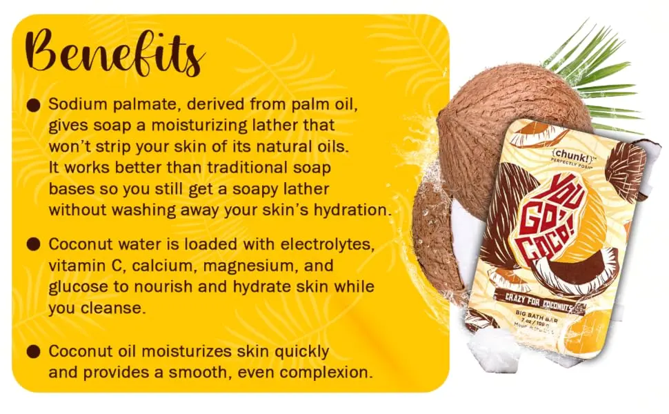 Perfectly Posh You Go Coco Big Bath Bar - product information 5
