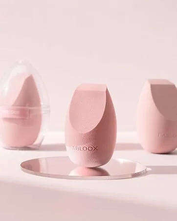 Fabloox Makeup Highlighter & Contour Palette All in One  Cream Contour Kit Highlighter Palette for Face Contouring and Natural Highlighting - beauty blender sponge