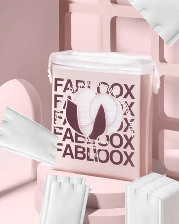 Fabloox Makeup Highlighter & Contour Palette All in One  Cream Contour Kit Highlighter Palette for Face Contouring and Natural Highlighting - cotton pads