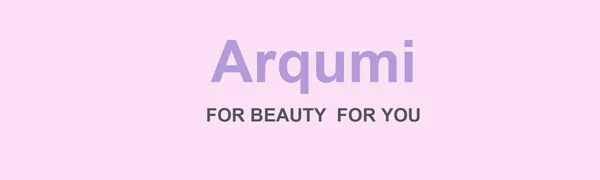 Arqumi Portable Makeup Mirror for Travel  4 Panel Foldable Cosmetic Mirror  Multi-Angle Compact Mirror for Makeup  Black - arqumi logo