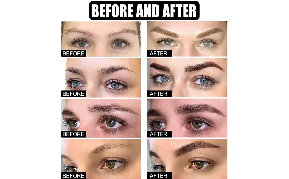 Eyebrow cream waterproof quick-drying non-staining non-off color smooth to create a three-dimensional natural wild eyebrow cream (02Dark brown) - product information 5