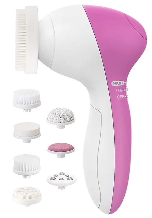 Only Compatible with COSLUS 7IN1 JBK-D Face Cleansing Brush Replacement Heads 4PCS - 01235