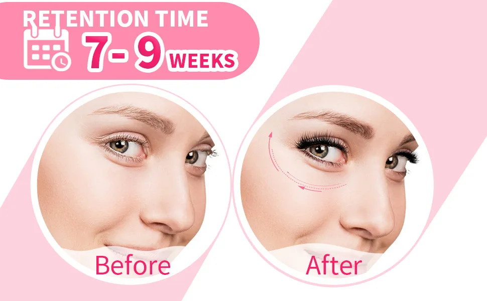          Extra Strong Eyelash Extension Glue/1-2Sec Drying time/Retention 7-9 Weeks/Maximum Bonding Power Semi Permanent Extensions NonToxic Low Fume - Extra Strong Eyelash Extension Glue