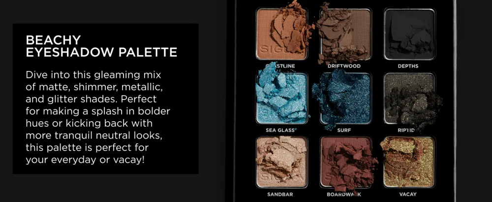 Sigma Beauty Beachy Eyeshadow Palette - Palettes