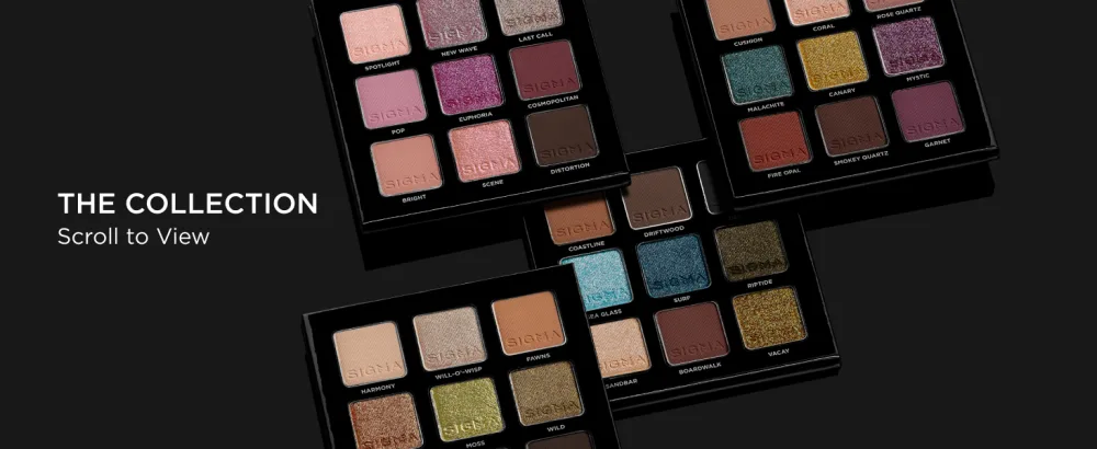 Sigma Beauty Beachy Eyeshadow Palette - Palettes Included