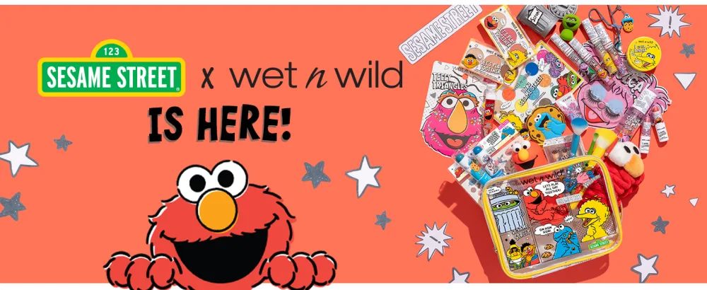 Wet n Wild OM NOM NOM 3-PIECE Multi-stick Kit Sesame Street Collection - Sesame Street