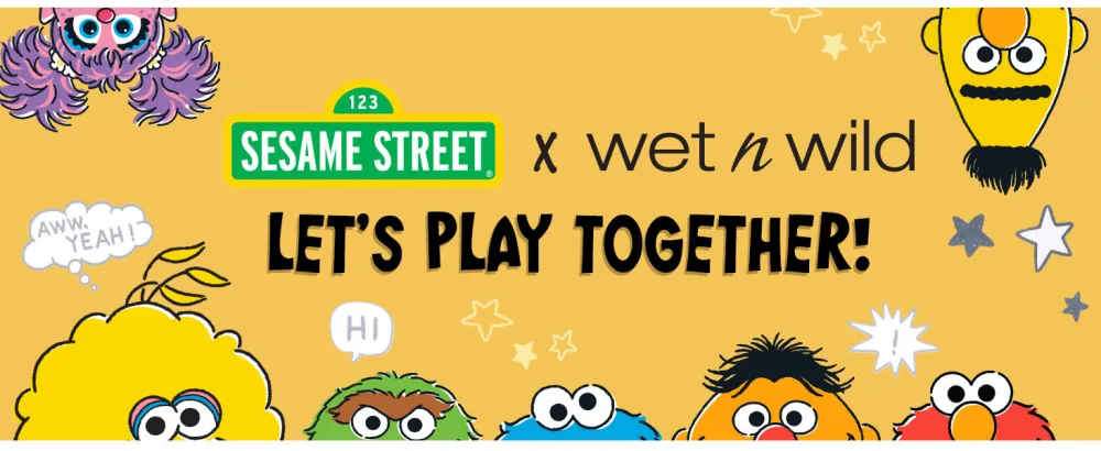 Wet n Wild OM NOM NOM 3-PIECE Multi-stick Kit Sesame Street Collection - Sesame Street