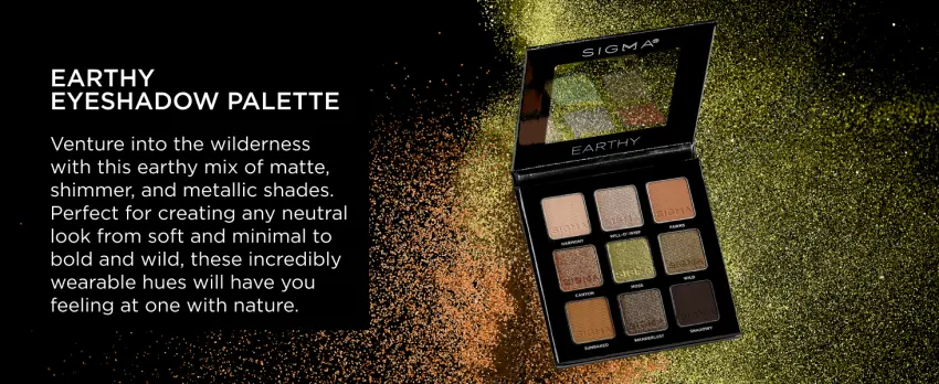 Sigma Beauty Earthy Eyeshadow Palette - Palettes