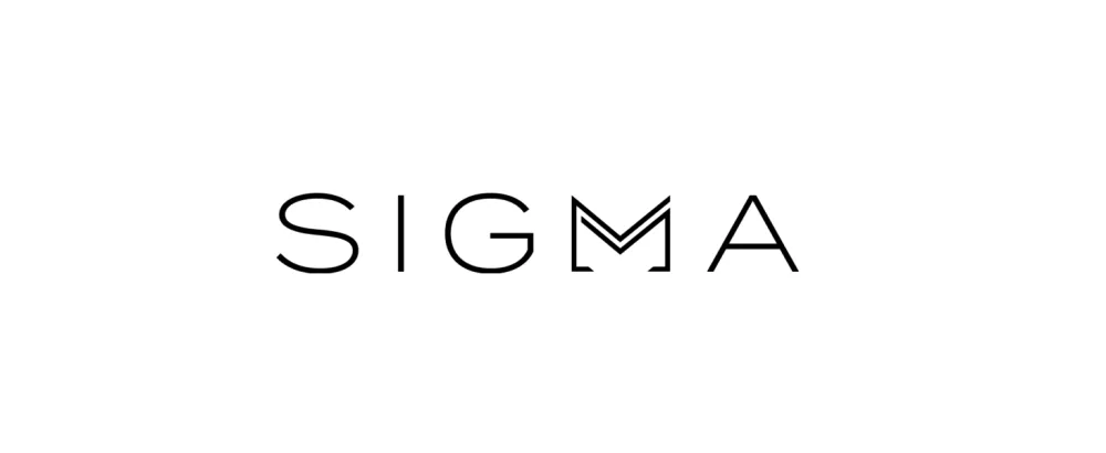 Sigma Beauty Electric Pink Eyeshadow Palette - Sigma Logo