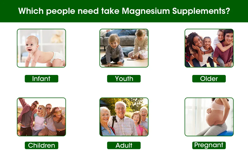 Magnesium Complex Capsules 500MG  Blend with Magnesium Glycinate  L-threonate  Taurate  Malate  and Glucose - 90 Capsules - product information 4