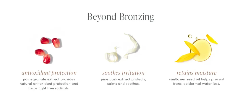 Jane Iredale PureBronze Shimmer Bronzer Refill Bronzing Powder with Buildable Coverage Lightweight & Breathable Cruelty-Free 4 Blendable Shades Moonglow Refill - Beyond Bronzing: antioxidant protection, soothes irritation, retains moisture