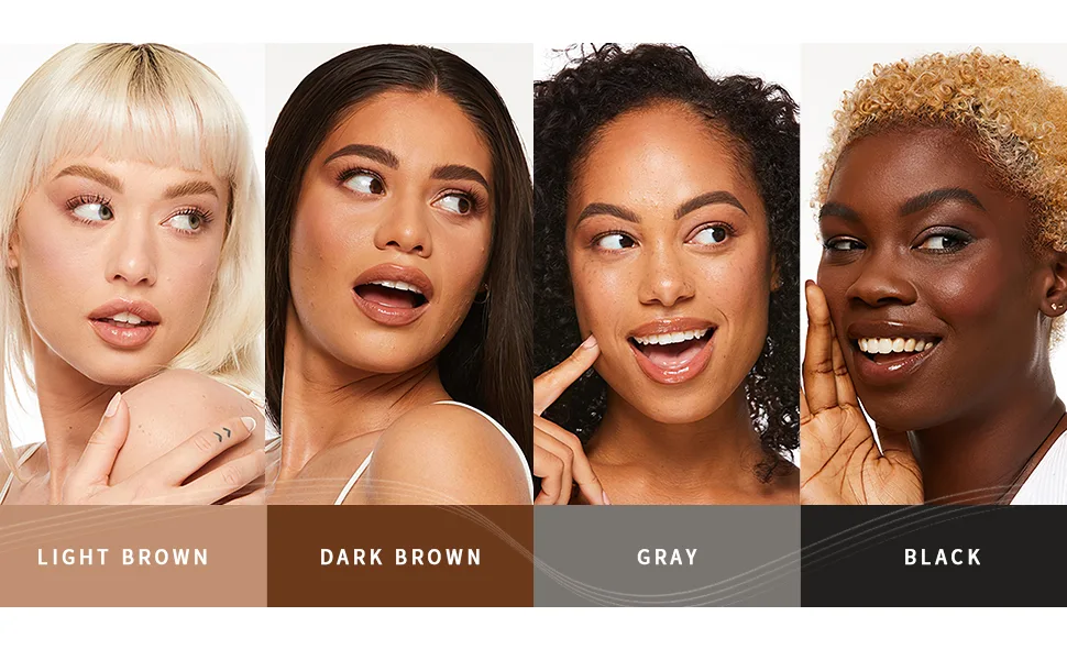 Eyebrow Pencil Eyebrow Microblading Pen - Eyebrow Makeup Micro 4 Point Brow Pen Lift & Snatch Makeup Pen Long-Lasting Waterproof Brow Pen  Creating Natural Looking Brows Effortlessly (Dark Brown) - product information 2