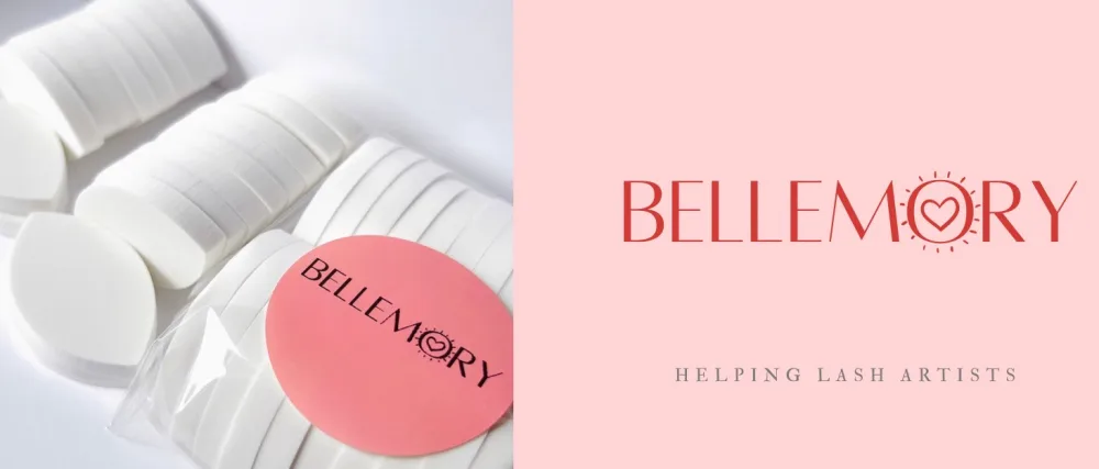 BELLEMORY WISPY EYE SHAPE Lash Mapping Chart - Eyelash Extension Beginner Training and Practice Chart  Eyelash Extension Curl and Diameter Sheet for Lash Kit (1 PC Wispy Eye Shape Lash Map Chart) - lash sponge bellemory