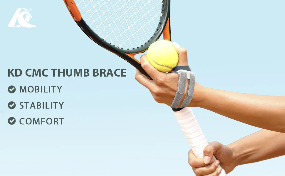 KD Thumb Brace: CMC Thumb Brace for Osteoarthritis CMC Joint Arthritis Pain  Thumb Splint Stabilizer with Thumb Sleeve  Flexible (Medium  Left Hand) Left Hand Medium - cmc thumb brace