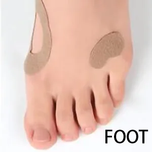 44 Pcs Moleskin Adhesive Pads Flannel Adhesive Pads Avoid Skin Blister for Foot Hand(Complexion) - product information 4