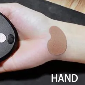 44 Pcs Moleskin Adhesive Pads Flannel Adhesive Pads Avoid Skin Blister for Foot Hand(Complexion) - product information 5