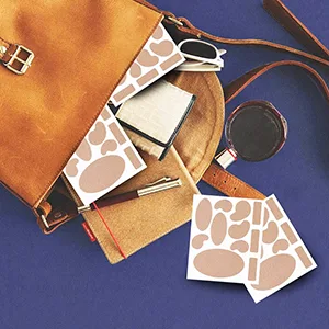 44 Pcs Moleskin Adhesive Pads Flannel Adhesive Pads Avoid Skin Blister for Foot Hand(Complexion) - product information 7