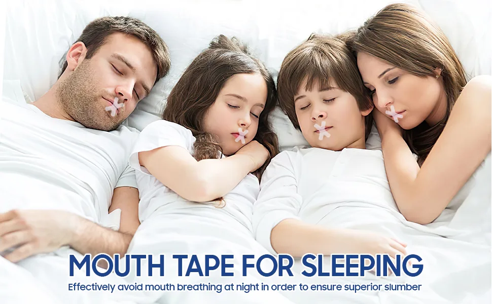 Advanced Gentle Sleep Strips Mouth Tape for Sleeping  Improve Breathing Mode Stop Snoring Mouth Tape for Nose Breathing & Better Sleep (120 PCS) - product information 6