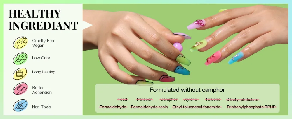 Morovan Solid Builder Gel for Nails - 6 Colors Solid Builder Gel Nail Kit Non Sticky Builder Gel For Nails Extension and 3D Structure Gel for Solid Builder Nail Gel with Base Coat Top Coat Glitter Powder Rhinestones - product information 3