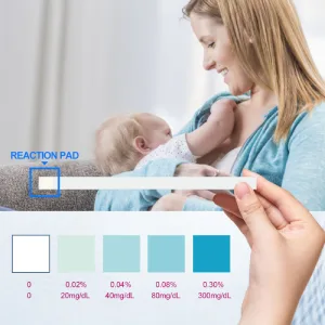 Milkscreen Test Strips  25Pcs Breastmilk Test Strips Accurate Fast Results in 2 Minutes Breastmilk Detect Strips with Bottle for Breastfeeding Moms Test at Home - Milkscreen Test Strips