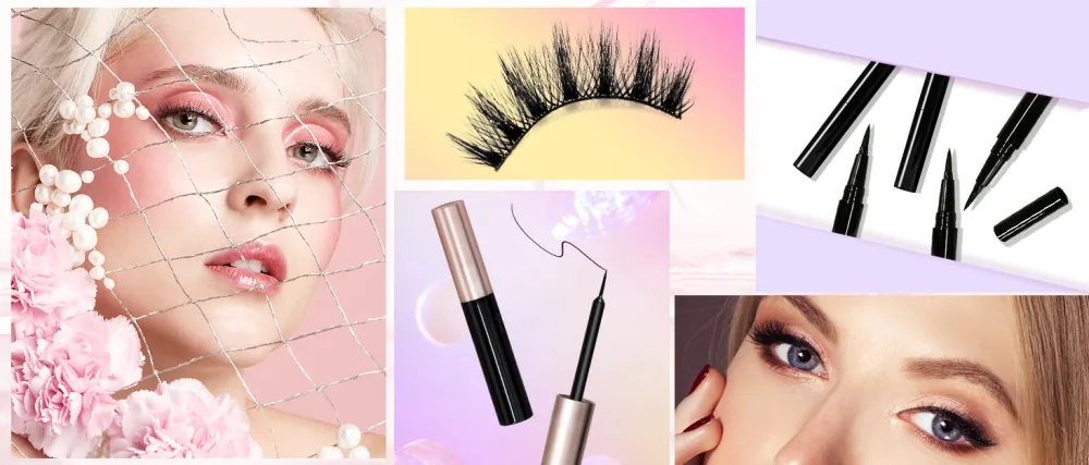False Eyelashes  Lashes Natural Look  Soft and Delicate Artificial Mink Eyelashes  Fluffy and Reusable Eyelashes  Flexible Natural Fake Eyelashes - 10 pairs - Ywehoy