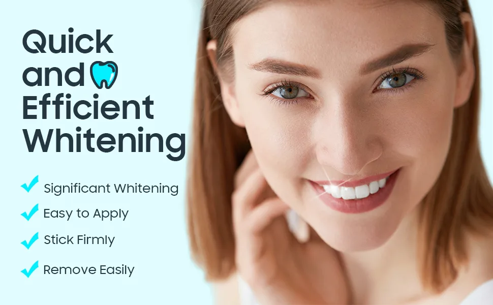 Teeth Whitening Strip Teeth Whitener - Professional Effects Enamel Safe White Strips for Teeth Whitening  5D Whitening Strips for Teeth Sensitive Dental Teeth Whitening Strips Kit (28 PCS) - product information 1