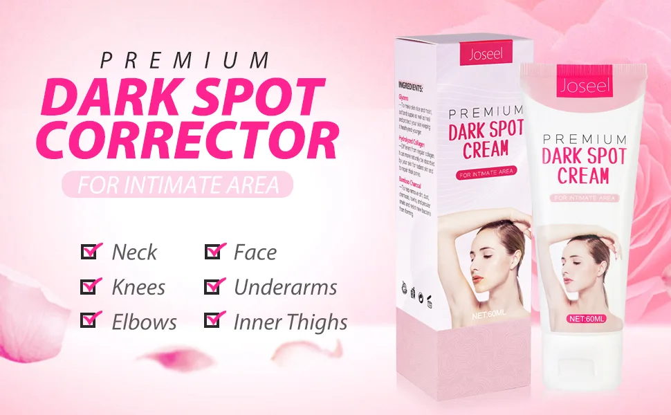 2Pcs Dark Spot Corrector Cream  Dark Spot Remover for Body  Underarm Cream  Armpit  Neck  Back  Knees  Elbows  Private Areas  Intimate Areas  2PCS x 60ML - dark spot remover for body